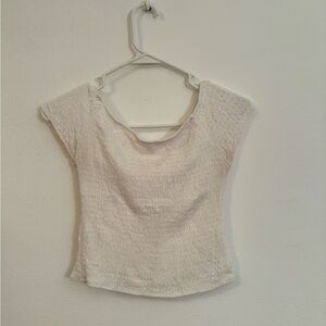 ✨3/$33 SALE Brandy Melville off the shoulder white top